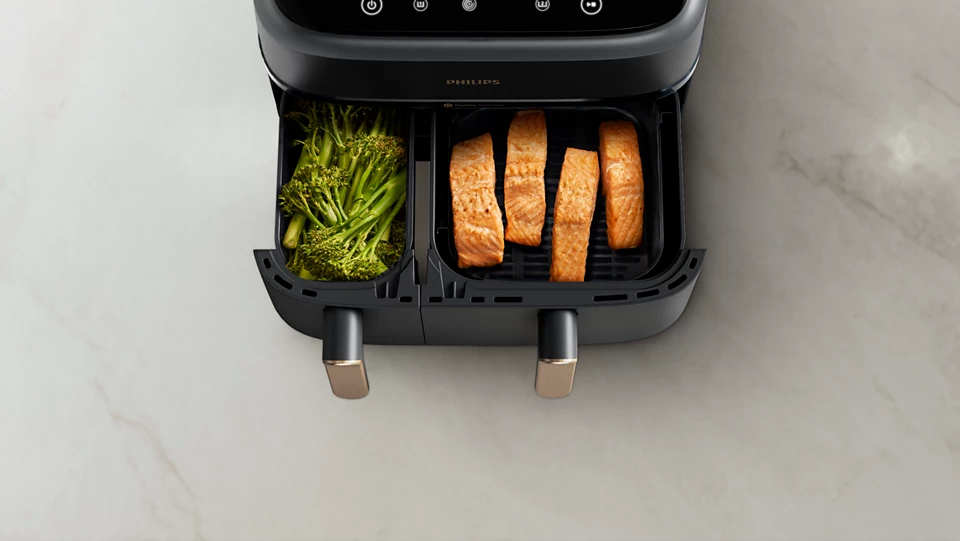 Philips NA352/00 dubbele basket Airfryer