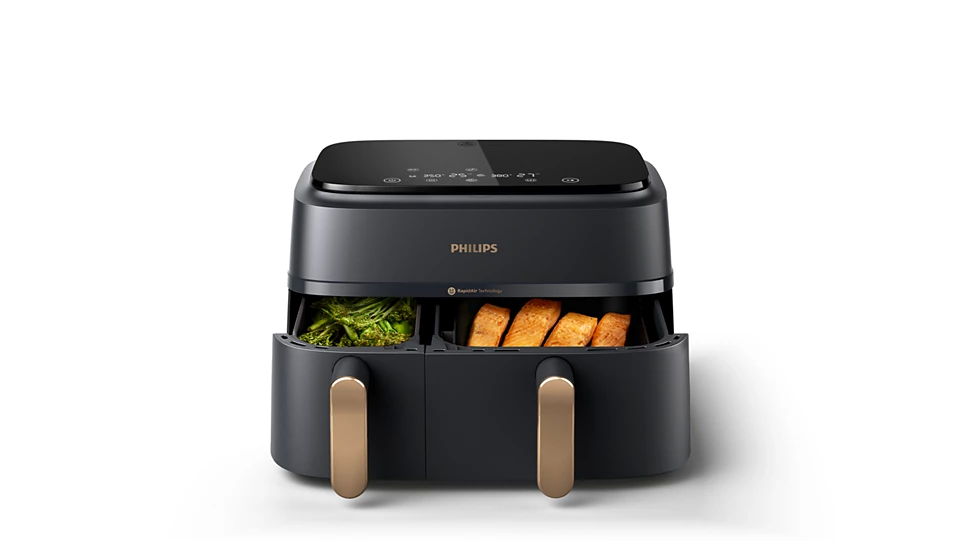 Philips NA352/00 dubbele basket Airfryer