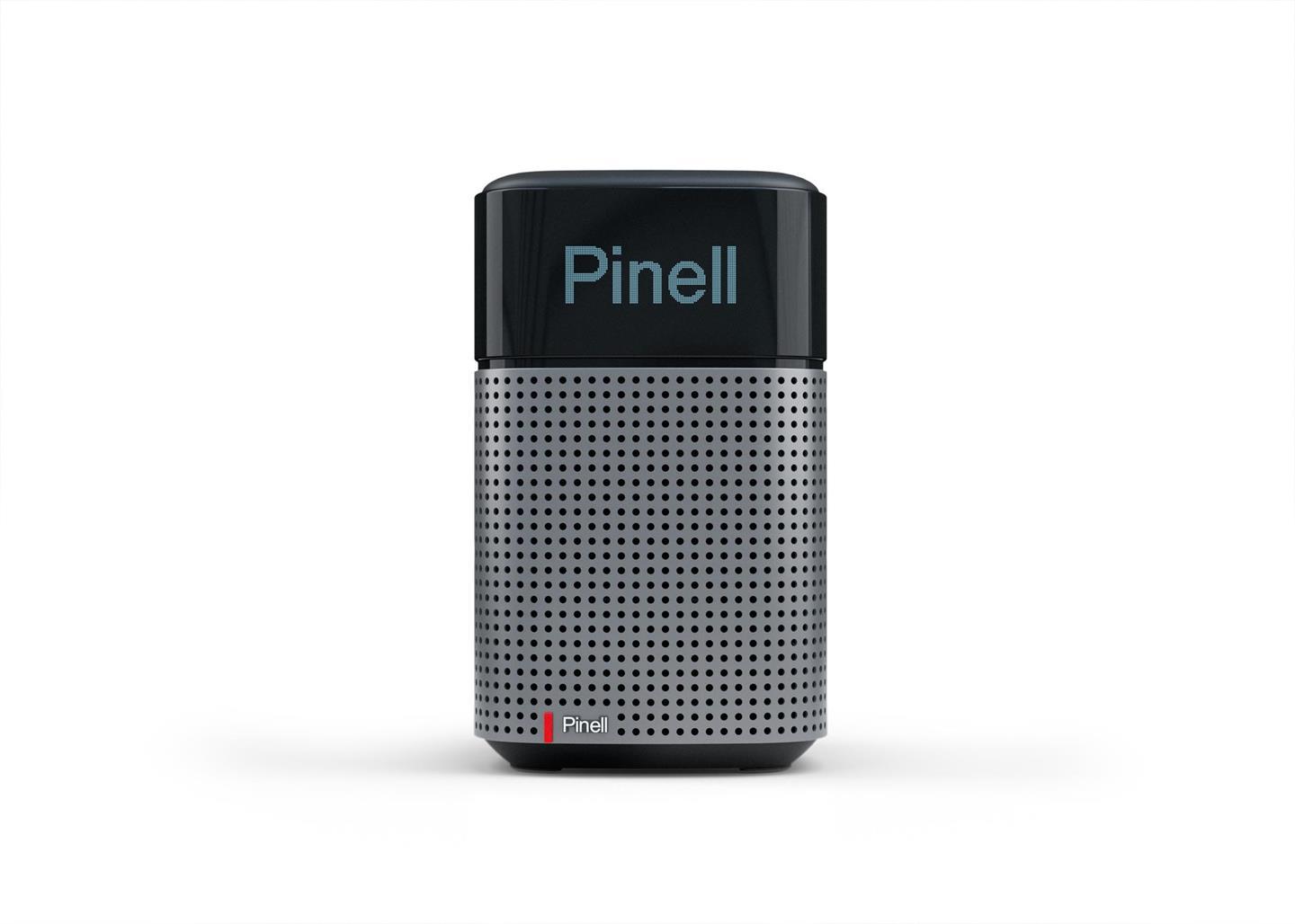 Pinell North-black compacte tafelradio met internet radio en DAB+