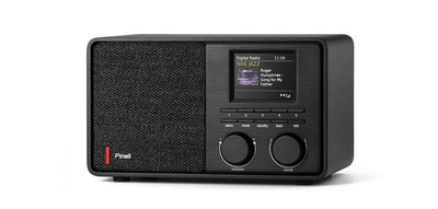 Pinell Supersound201W-black tafelradio met digitaal display en DAB+ radio