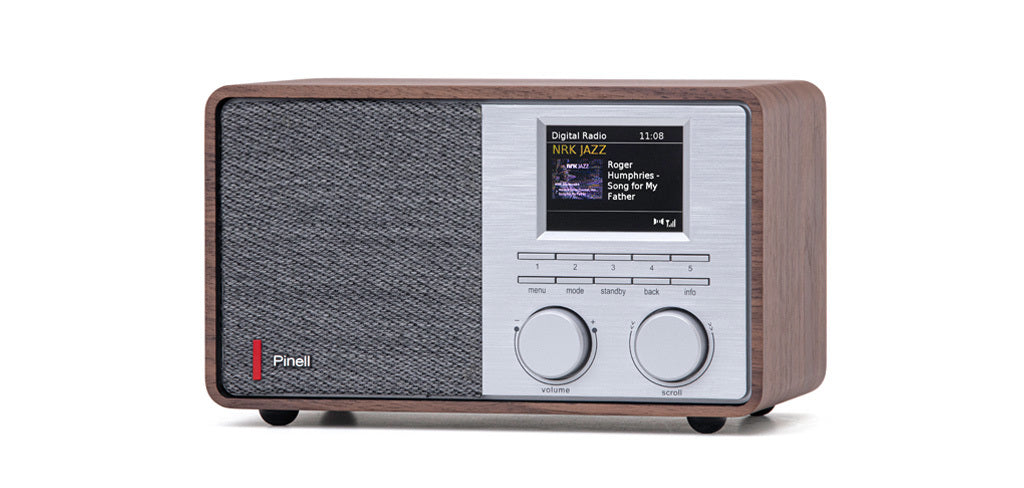 Pinell Supersound201W-walnut tafelradio