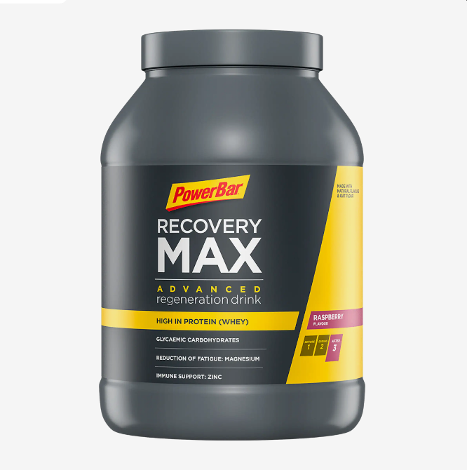 PowerBar Recovery Max framboos hersteldrank 1144 g