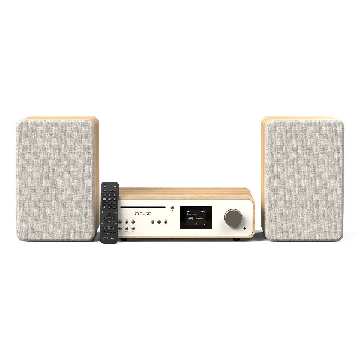 Pure ClassicStereo Cottonwit Micro Set met speakers