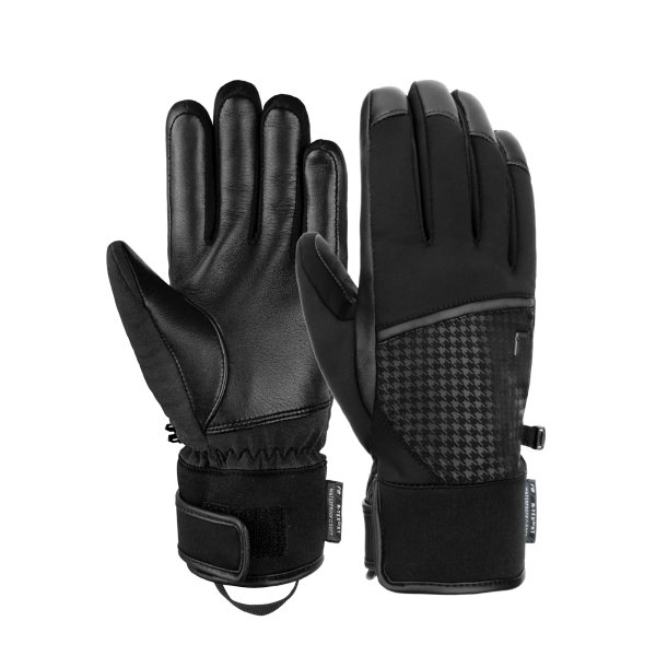 Reusch Mara R-TEX XT skihandschoenen dames zwart/grijs