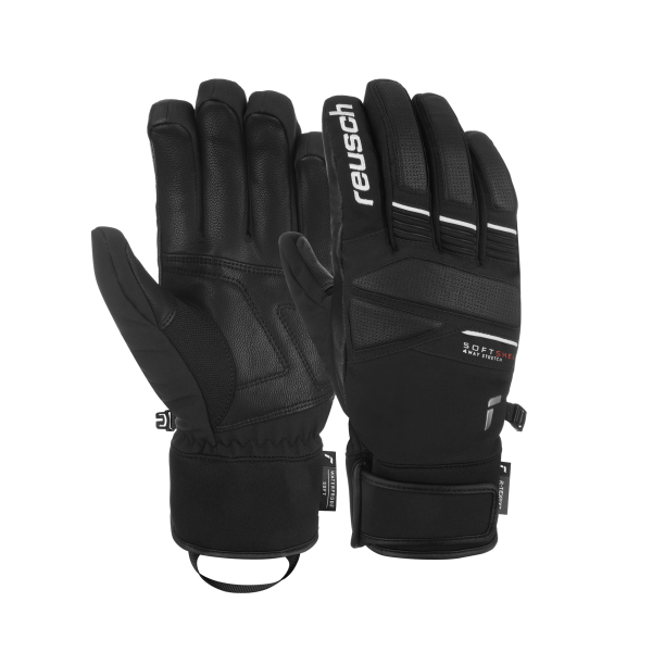 Reusch Thunder R-TEX XT skihandschoenen zwart/wit