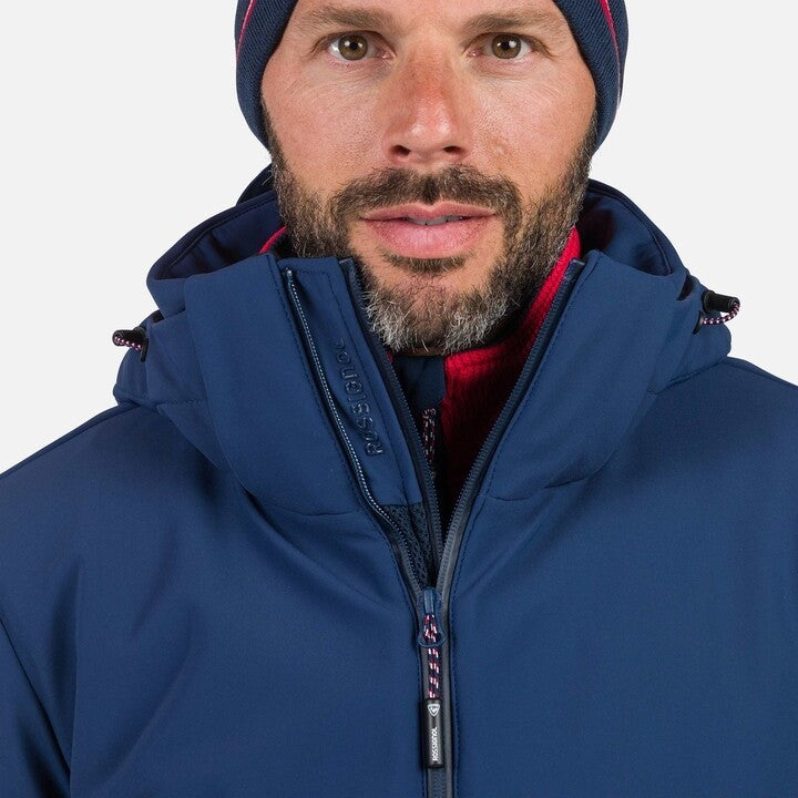 Rossignol Cieloalto softshell ski jas navy heren