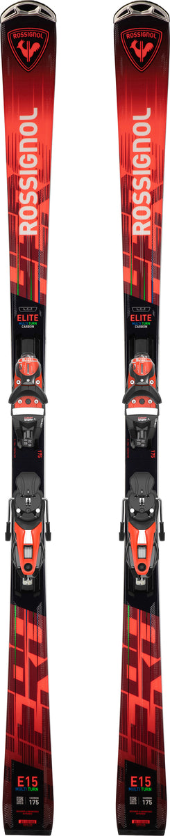 Rossignol Hero Elite MT CA piste ski's rood/zwart