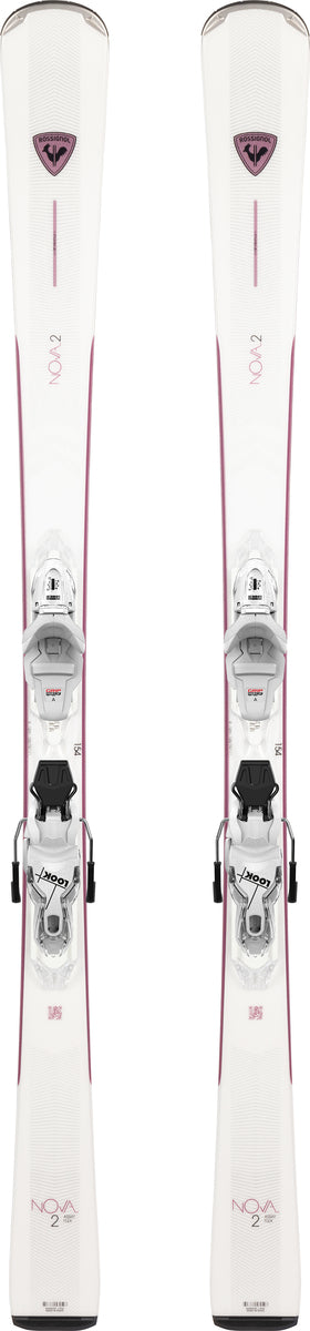 Rossignol Nova 2 piste ski's wit/lila dames