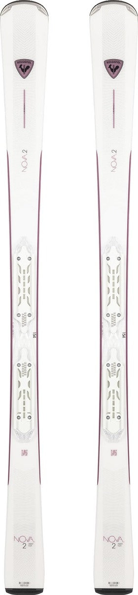 Rossignol Nova 2 piste ski's wit/lila dames