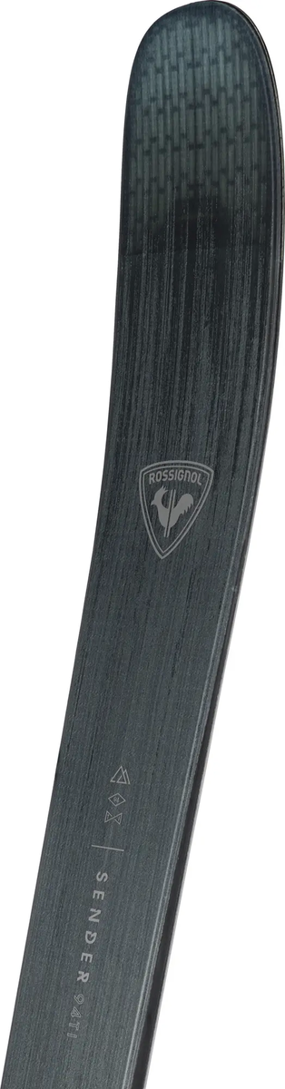 Rossignol Sender 94 Ti freeride ski's zwart