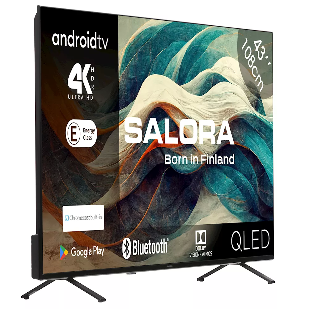 Salora 43QLED320 smart televisie