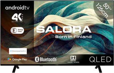 Salora 50QLED320 smart televisie