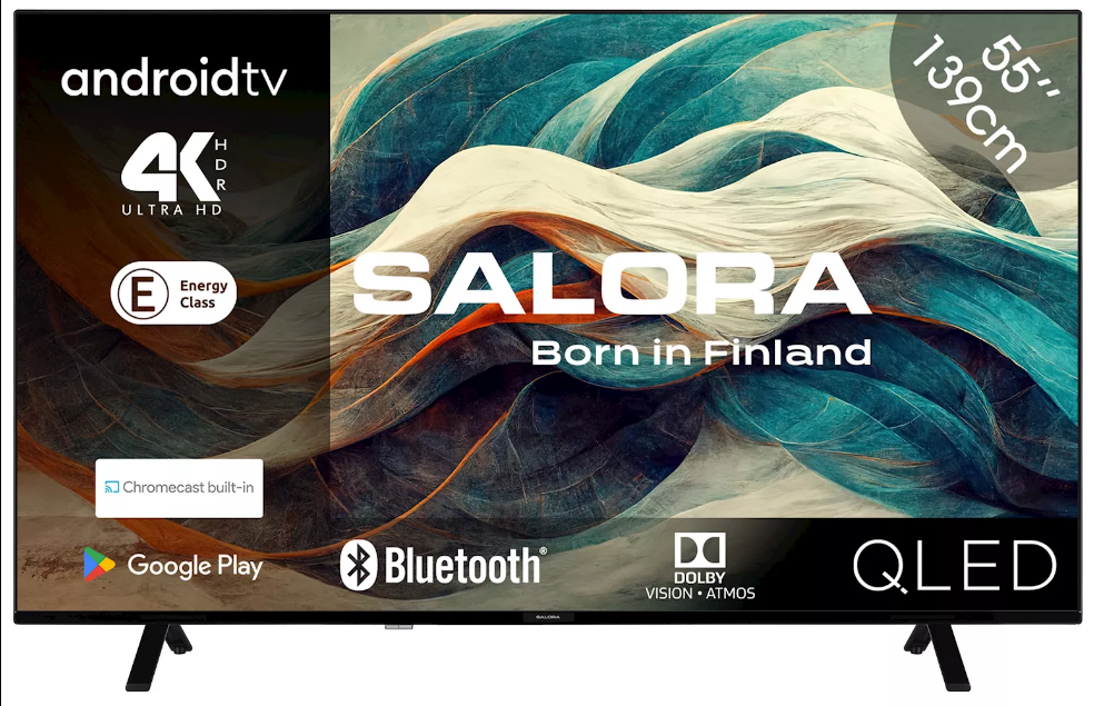 Salora 55QLED320 smart televisie