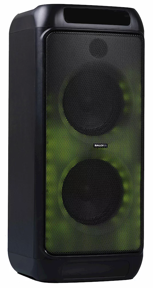 Salora PartySpeaker L1 met ingebouwde accu en frontverlichting