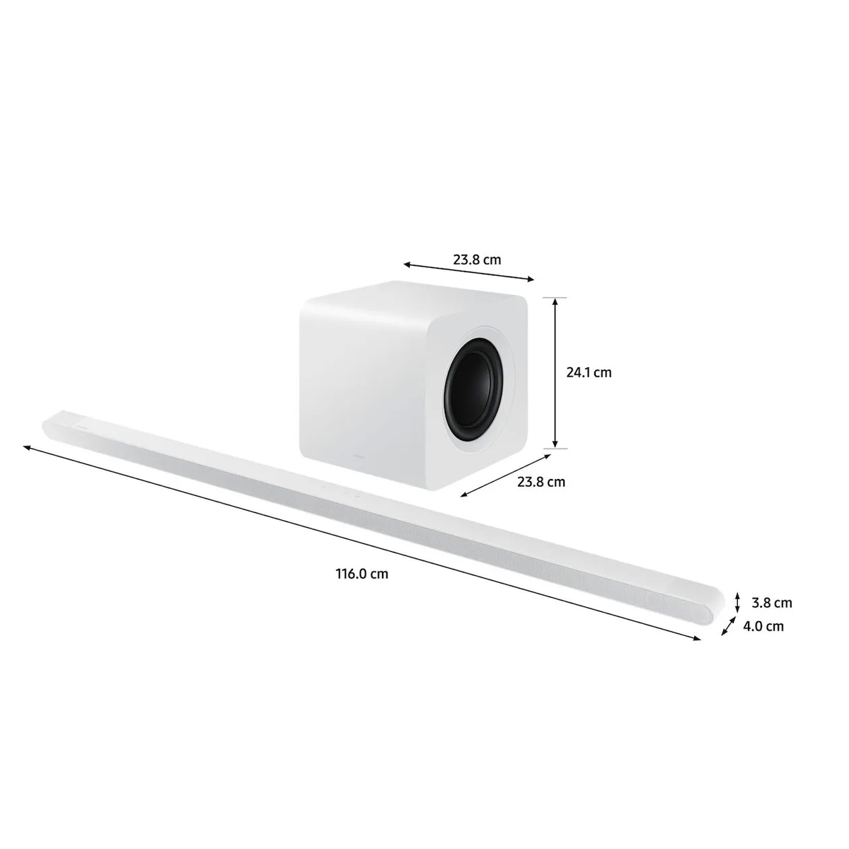 Samsung HW-S801D/XN soundbar met subwoofer