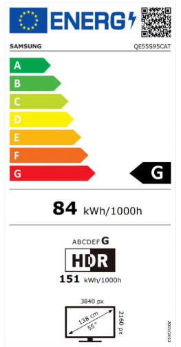 Samsung QE55S95CAT OLED Smart TV