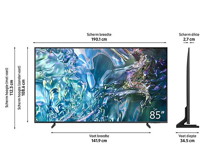 Samsung QE85Q60DAUXXN Grootscherm Smart Televisie