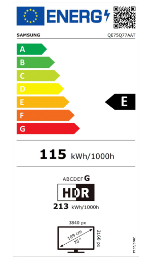 Samsung QE85Q70DAT supergroot scherm smart televisie