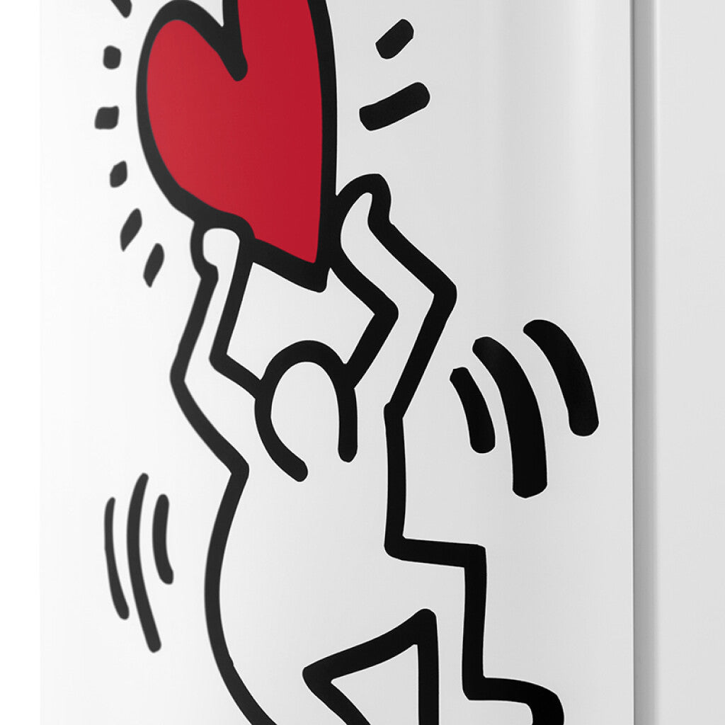 Schneider SCDD211KTECW Koelvries combinatie, Keith Haring design