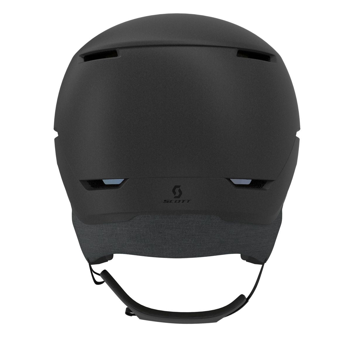 Scott Blend Plus LS skihelm met geïntegreerde skibril zwart