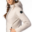 Scott Defined Optic Hoody fleece vest beige dames