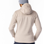 Scott Defined Optic Hoody fleece vest beige dames