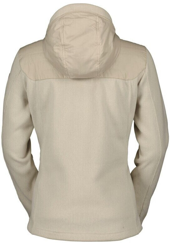 Scott Defined Optic Hoody fleece vest beige dames