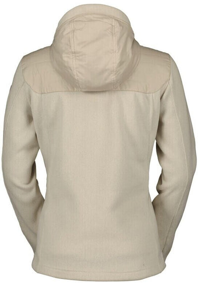 Scott Defined Optic Hoody fleece vest beige dames