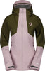 Scott Explorair Gore-Tex Hybrid ski jas groen/roze dames