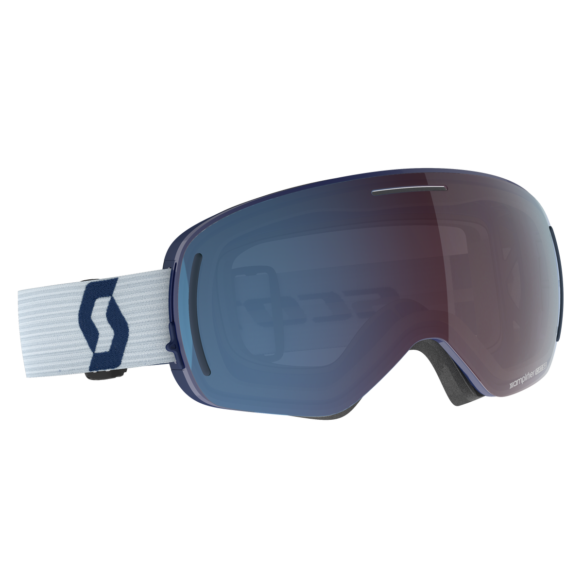 Scott LCG Evo skibril blauw/grijs + extra S1 lens