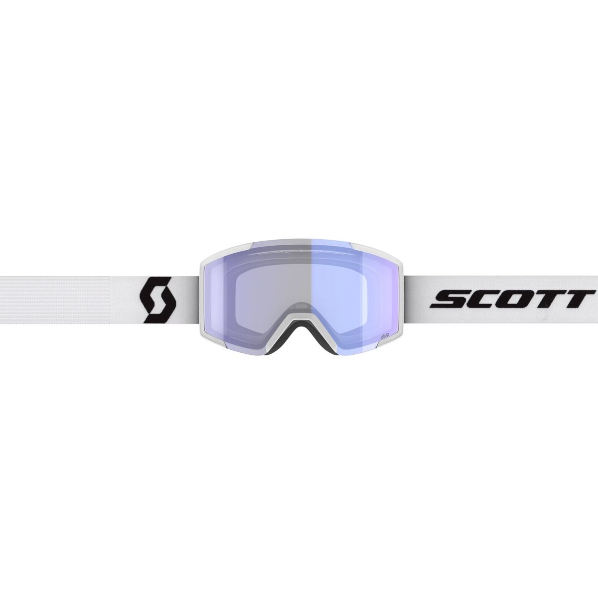 Scott Shield skibril wit/zwart