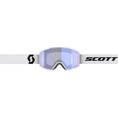 Scott Shield skibril wit/zwart