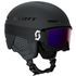 Scott Track + Factor Pro skihelm + skibril set zwart