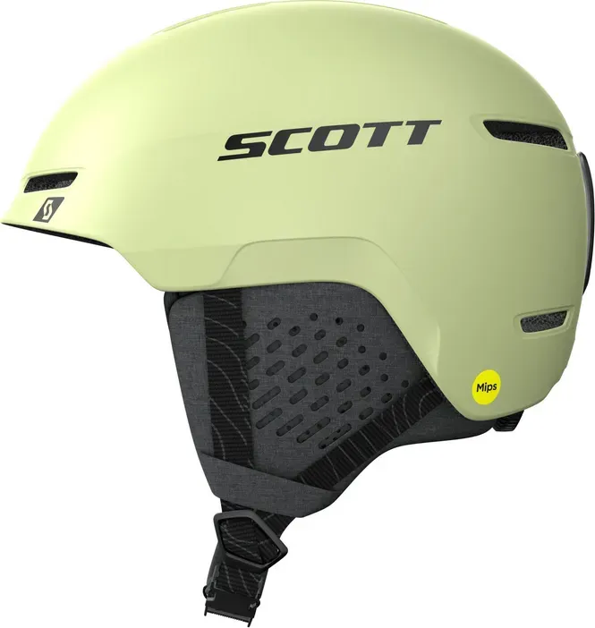 Scott Track Plus skihelm geel