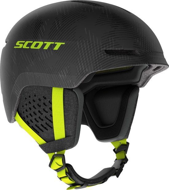 Scott Track Plus skihelm grijs/geel