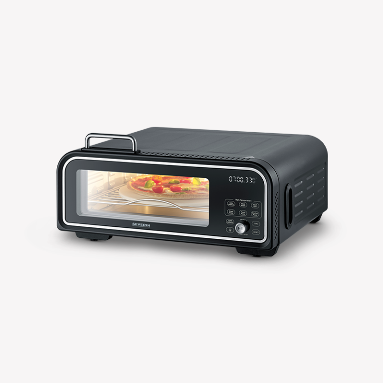 Severin PG8575 perfecte pizza oven tot 400 graden, met Pizza steen en schep