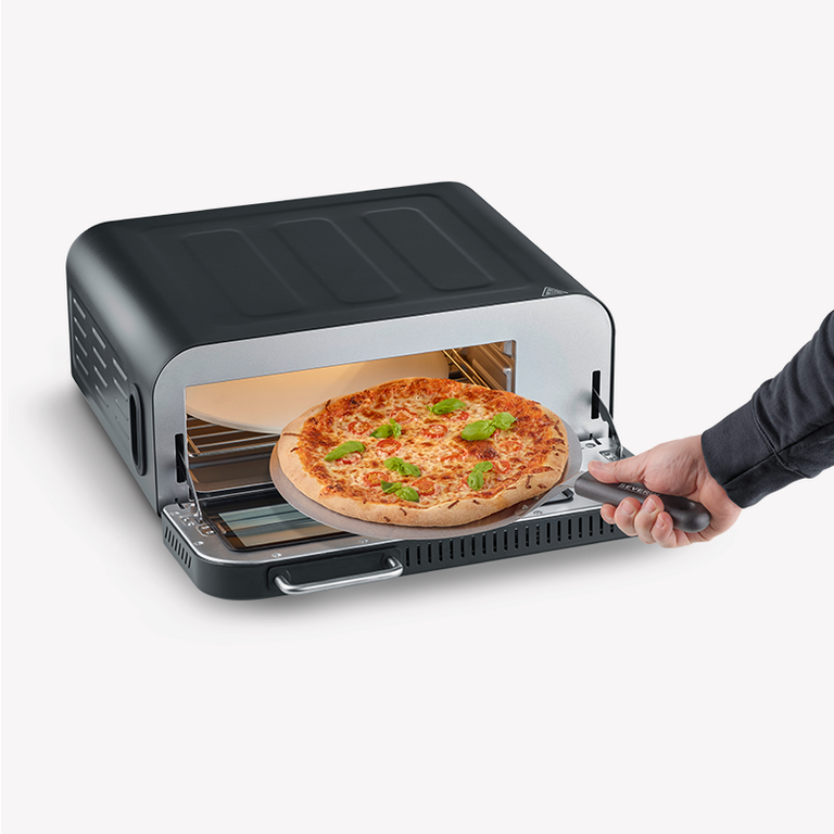 Severin PG8575 perfecte pizza oven tot 400 graden, met Pizza steen en schep