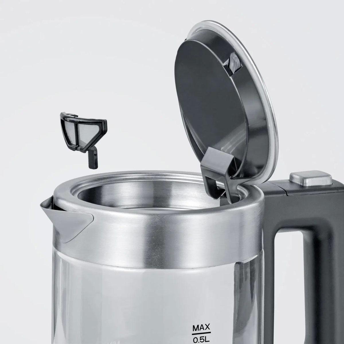 Severin WK3472 Glazen mini-Waterkoker