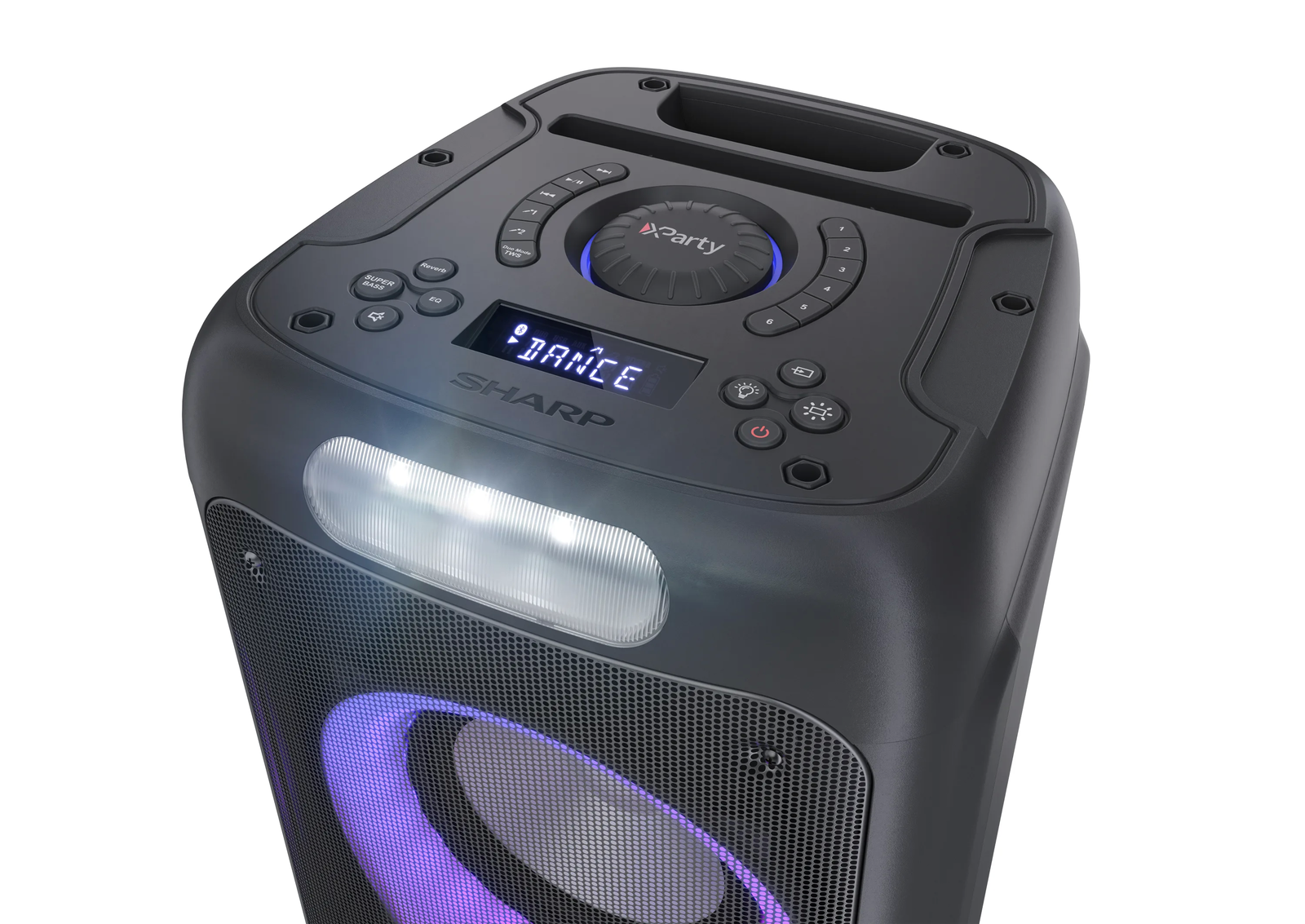 Sharp PS-949 grote party speaker met microfoon