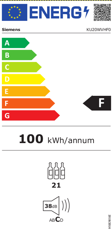 Siemens KU20WVHF0