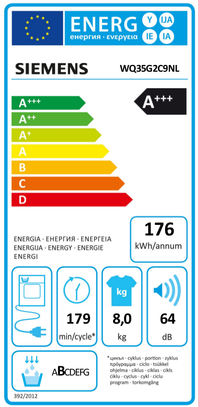 Siemens WQ35G2C9NL extra klasse model met 5 jaar garantie  75,= cashback