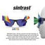 Sinner BOREAS skibril mat wit/blauw + extra oranje S1 lens