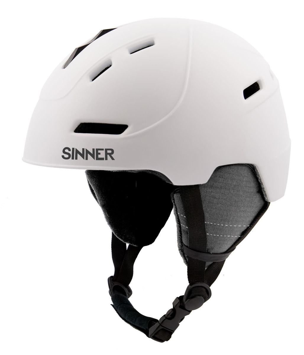 Sinner SILVERTON skihelm mat wit