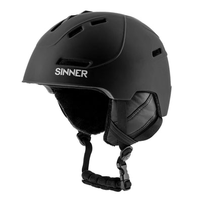 Sinner SILVERTON skihelm mat zwart