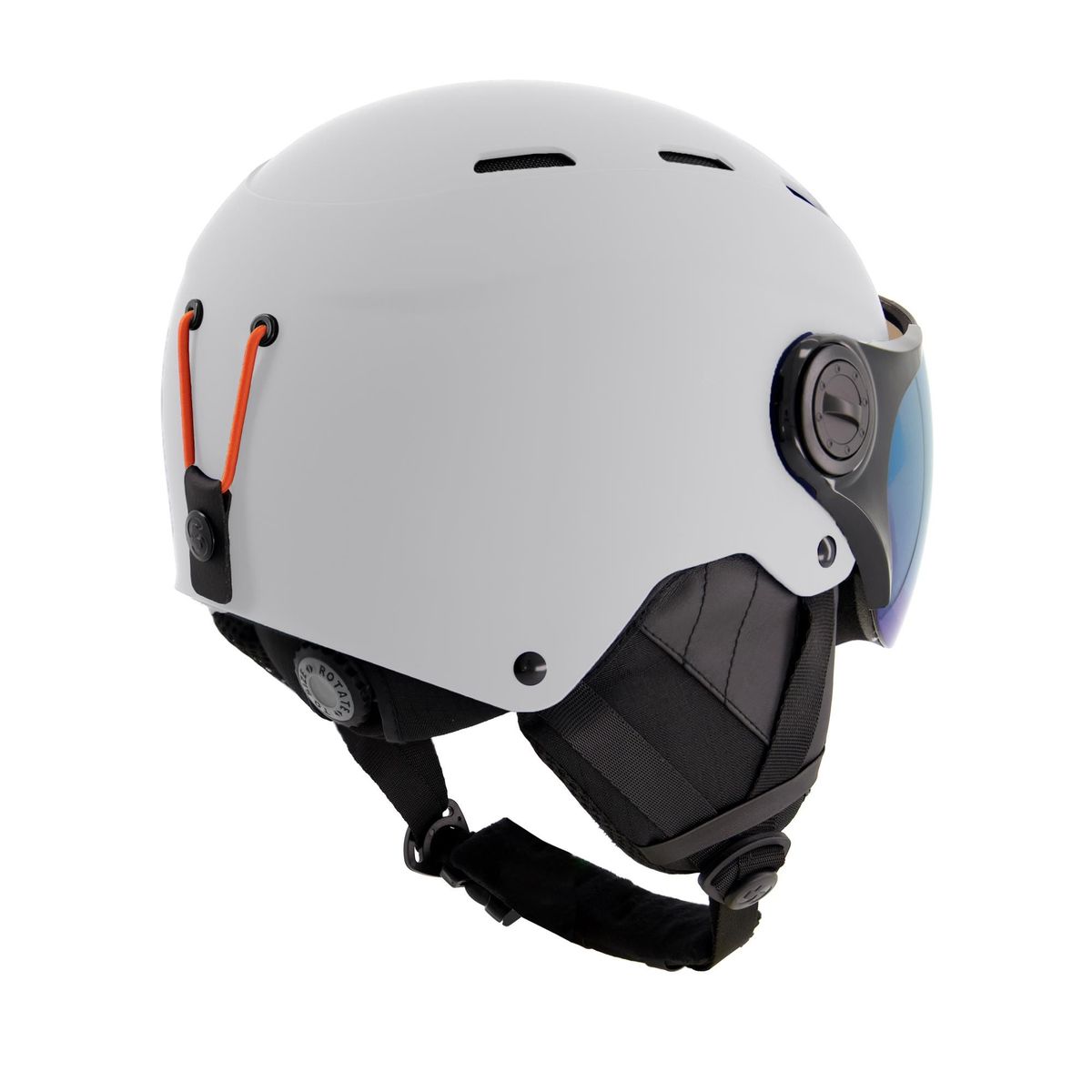 Sinner TYPHOON VISOR skihelm mat wit