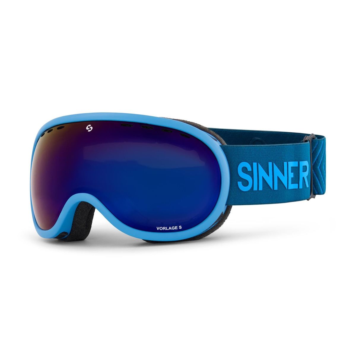 Sinner VORLAGE S skibril blauw