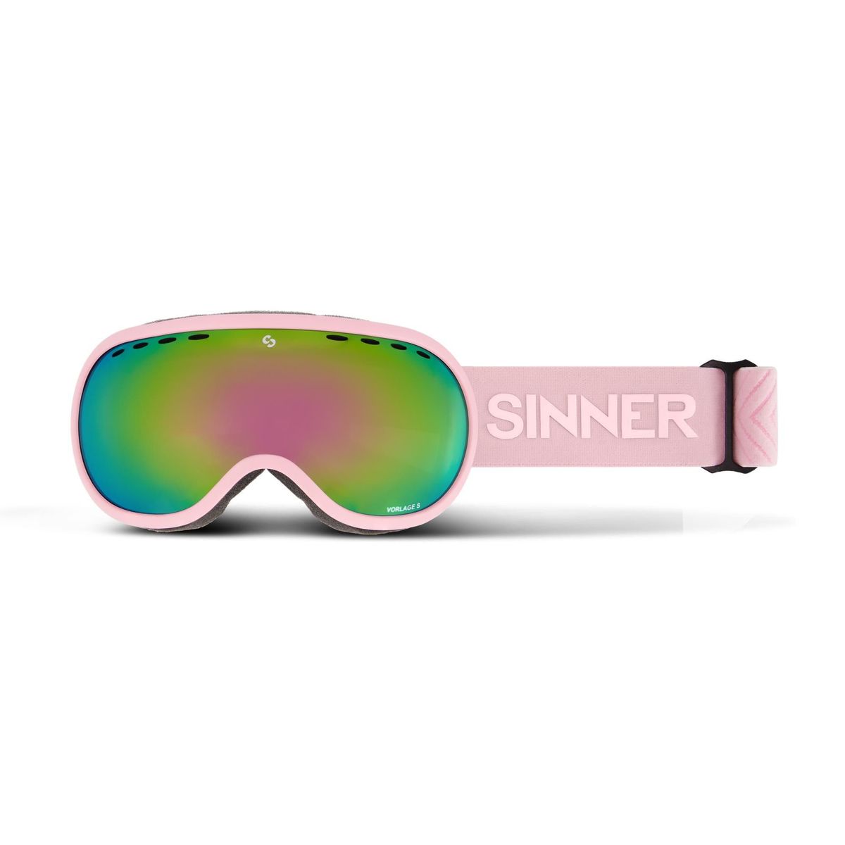 Sinner VORLAGE S skibril roze