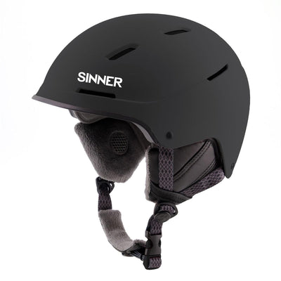 Sinner WHISTLER skihelm mat zwart