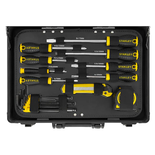 Stanley Koffer met 119-delig gereedschap