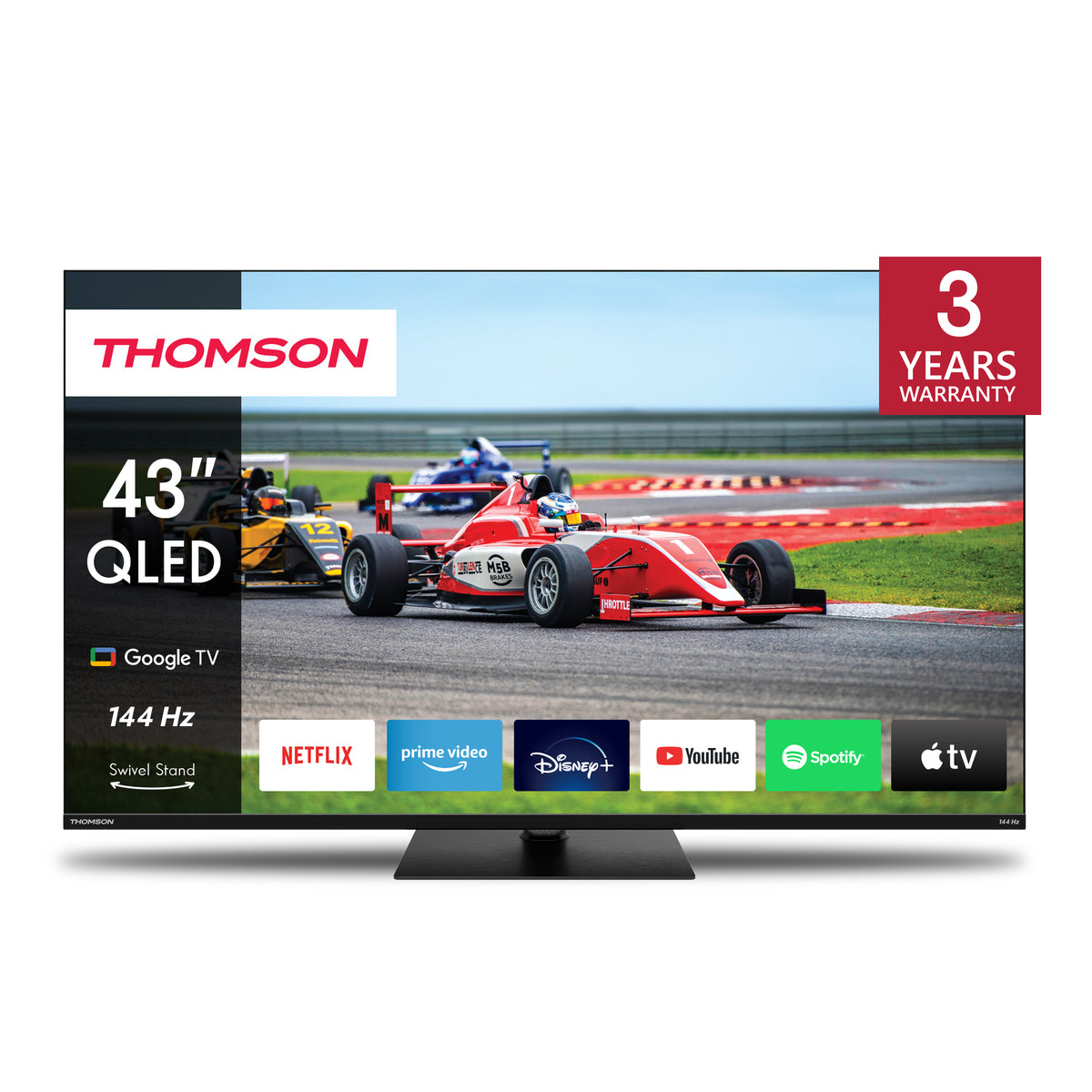 Thomson 43QG7C14 QLED Pro scherm met Google smart TV